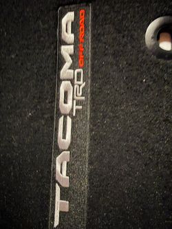 Toyota truck factory floor mats never used