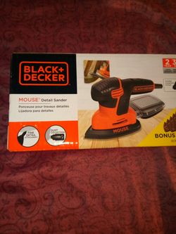 Black+ decker mouse detail sander