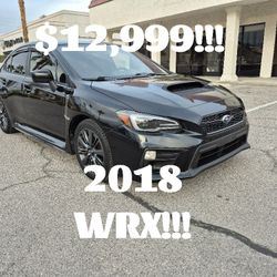 2018 Subaru WRX