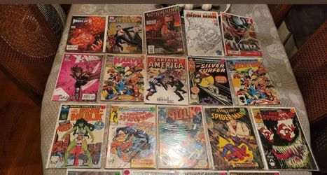 MARVEL DC COMICS SPAWN AMAZING SPIDERMAN VENOM HULK X-MEN KEY ISSUES CARNAGE AVENGERS  COLLECTION LOT SALE