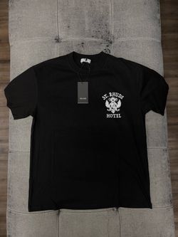 Rhude St Rhude Hotel Black Shirt