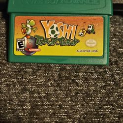 Yoshi Topsy Turvy Nintendo Gameboy Advance