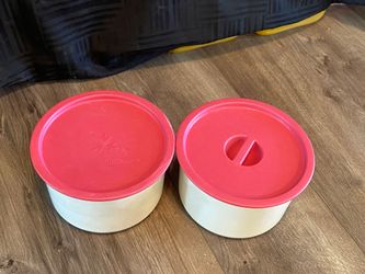 Tupperware coffee/filter holder set