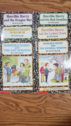 Horrible Harry, Set Of 6