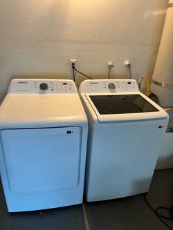 Samsung Washer and Dryer Set