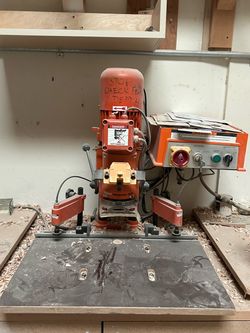 Blum hinge boring machine
