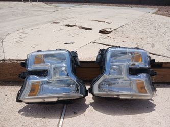 2018-2020 Ford F-150 LED C-Bar Projector Headlights (Pair)