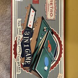 Ping Pong, Hockey And Pool All In 1