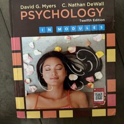 Psychology Twelfth Edition In Modules David G Myers & C. Nathan DeWall