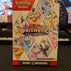 Pokemon Prismatic Evolutions Booster Bundle