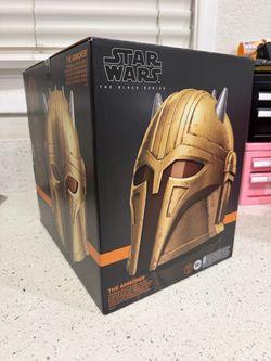 Star Wars the armorer black series helmet