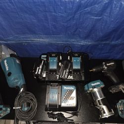 MAKITA COMBO TOOL SET  (5 TOOLS) $600