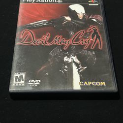 Devil May Cry (PlayStation 2 PS2) Black Label CIB COMPLETE & TESTED
