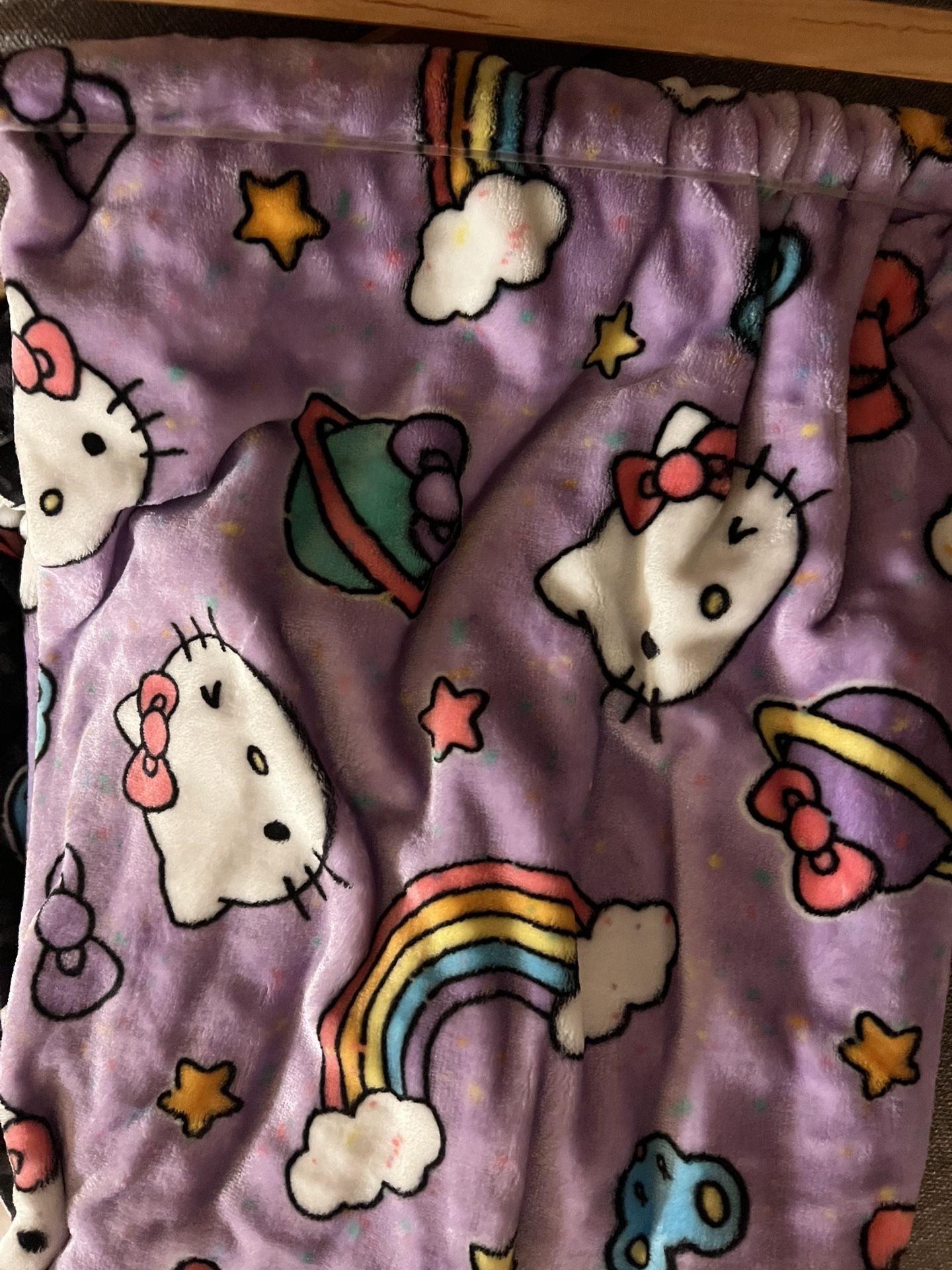 Hello Kitty Purple Blanket
