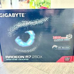 Gagabyte Radeon R7 250X 1GB GDDR5 - New