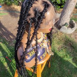 Beautiful Hand Made Braided Wigs 