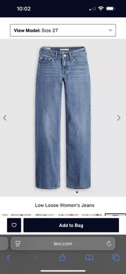 Levis Low Loose Jeans
