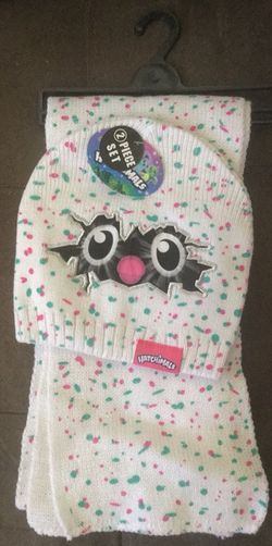 Hatchimals Scarf And Beanie Set