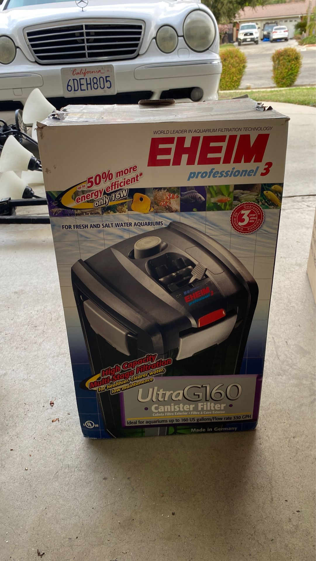 Eheim professional 3 ultra G160 aquarium filtration filter