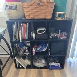 9 cube storage shelf