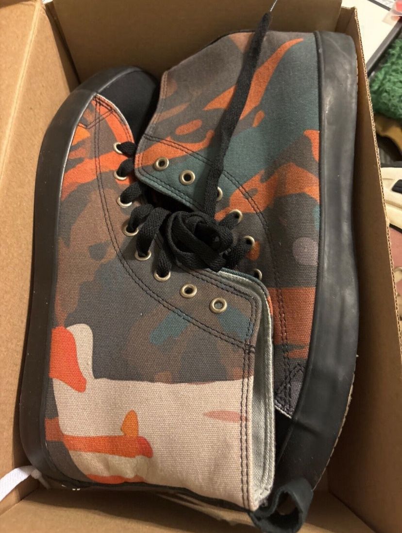 BLANX Unisex  PETER ODOR ZAMBO HIGH-TOP XY // MULTICOLOR size 12 M
