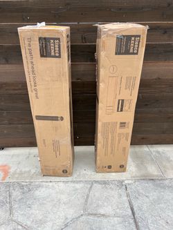 2 new stonco LED bollard 25w,120-277v, bronze commercial lights asking $100 each