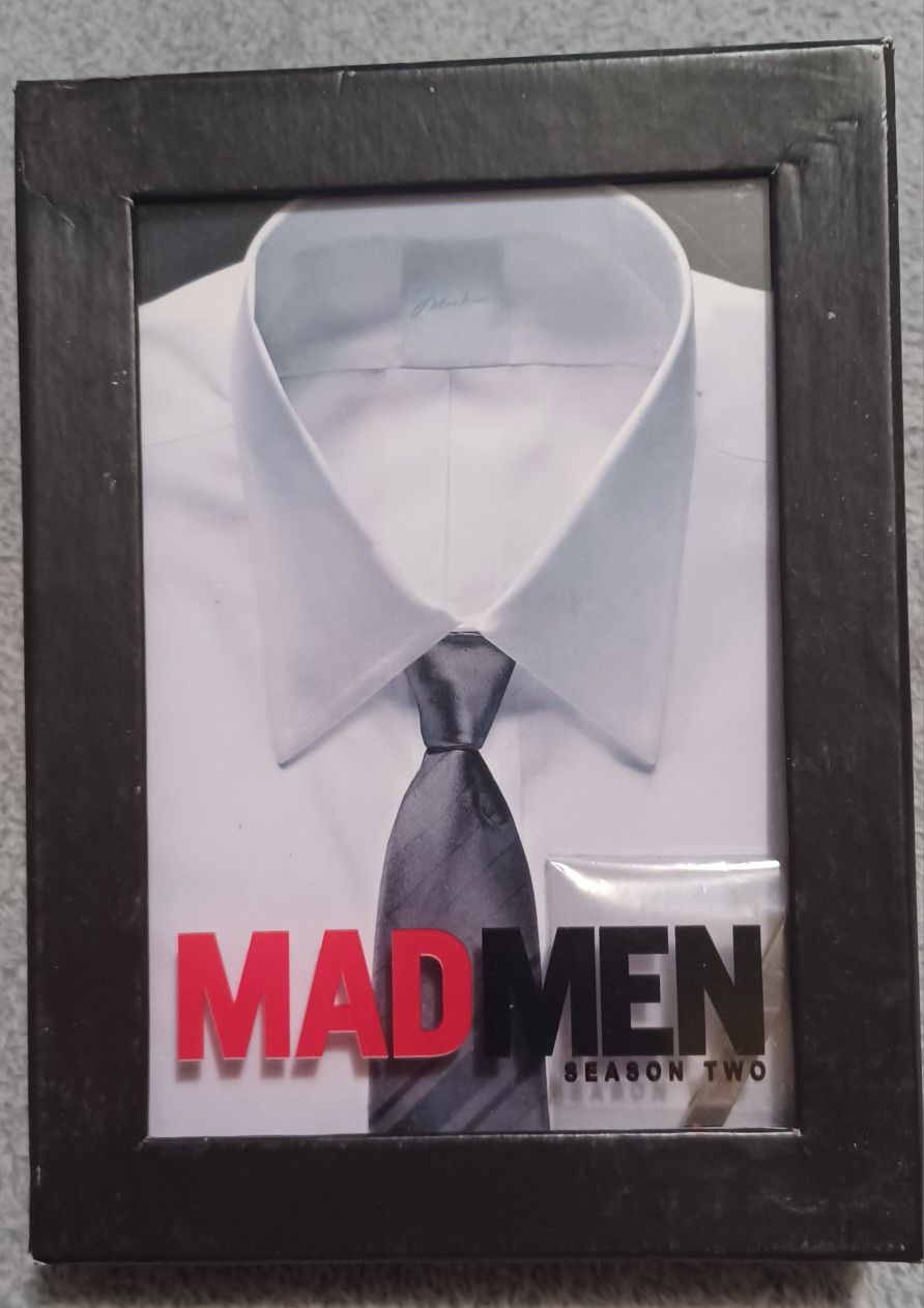 Mad Men Season 2 4 Dist Set Plus Tie Clip Collector's Edition