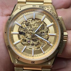 Michael Kors Automatic Mens Watch (Gold Plated)