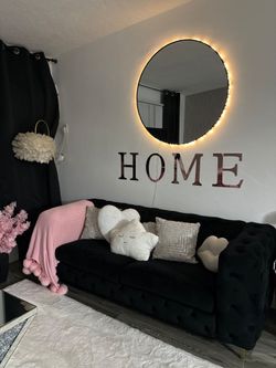Black couch