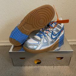 Nike Off-White Rubber Dunk UNC size 10.5