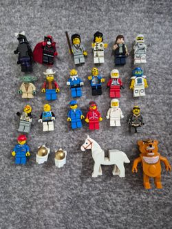 Lego mini figures, not free