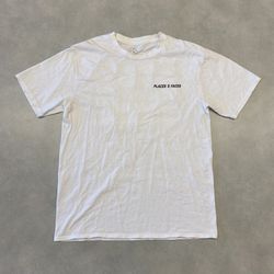 Places+Faces 5th Year Anniversary Flag Tee (size L, White)
