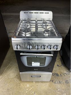 avanti Stainless steel 4 burner range stove 20 inches