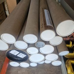 Cardboard Tubes for Crafts, Plan or Art Storage, Shipping