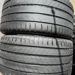 Pair Of 295 35 21 Michelin Latitude Sport Tires 