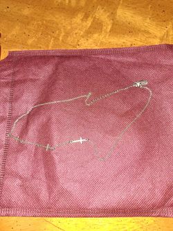 Silver 3 Cross Necklace