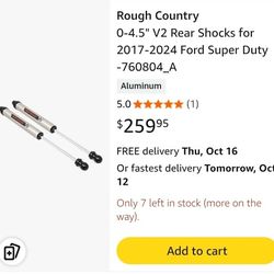 Rough Country V2 Monotone Shocks New