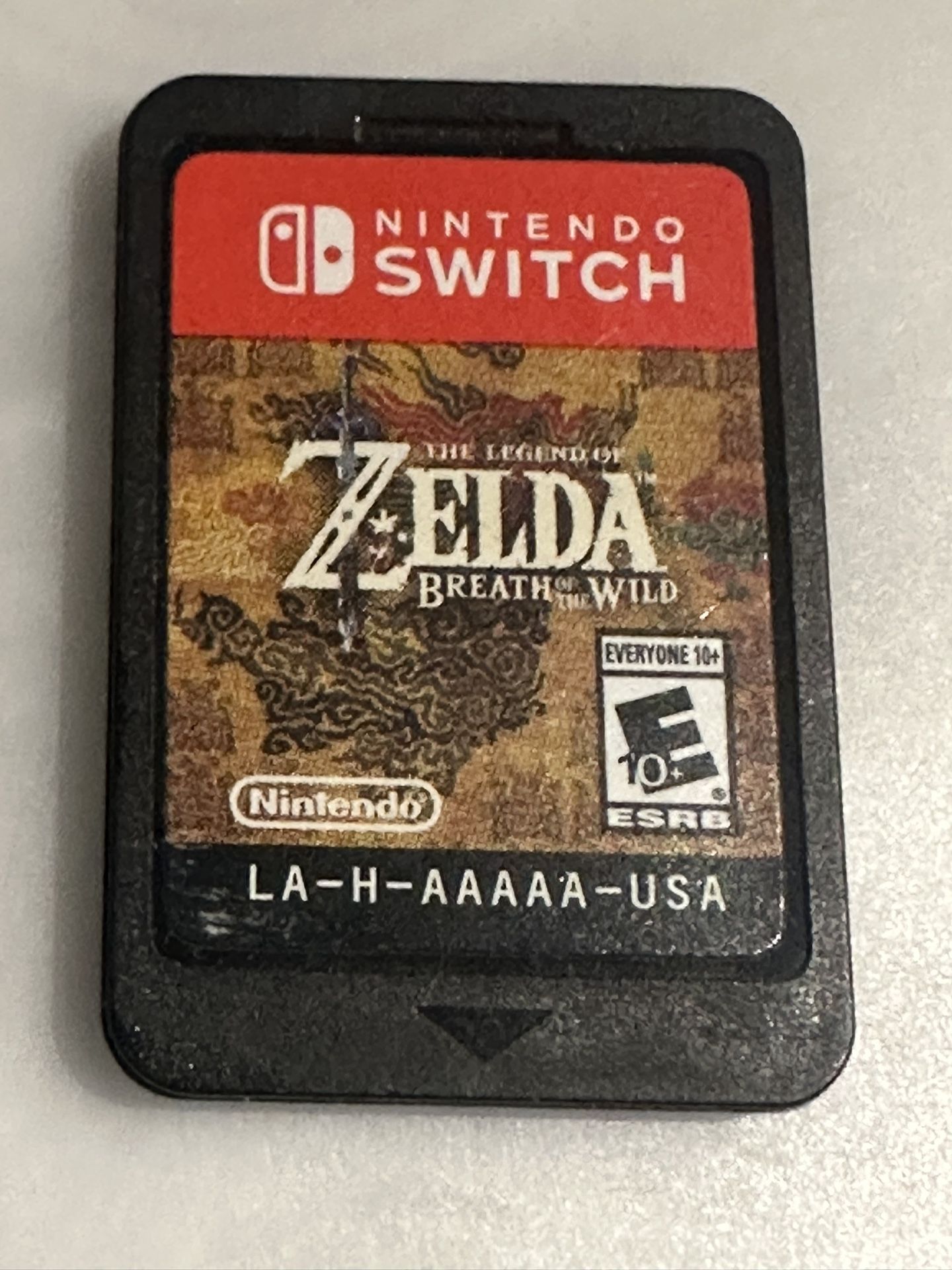 Nintendo switch the legend of Zelda breath of the wild NO CASE $30