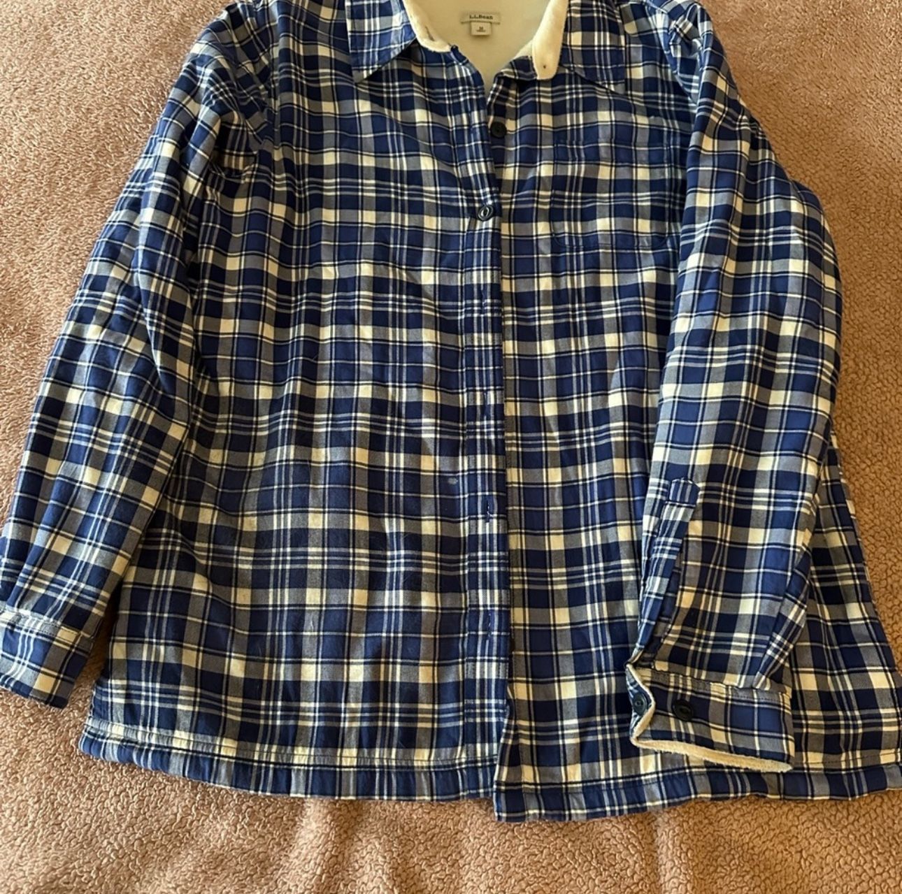 L.L Bean Fleece Flannel