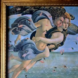 Gold Framed Print of famous Renaissance painting The Birth of Venus 23.5"×18"