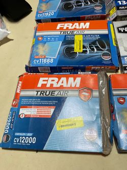 New air filters