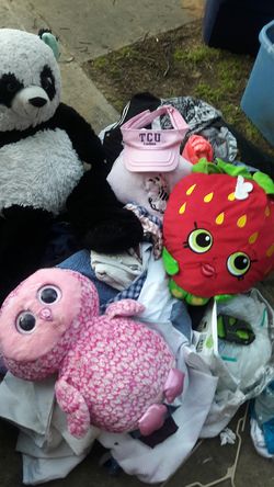 baby clothes and girl clothes and bares