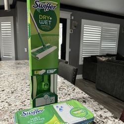 Swiffer Mop And Wet Cloths 