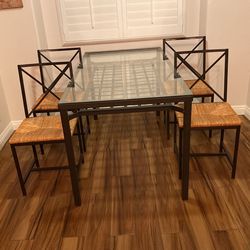 Dining Table And Four Chairs