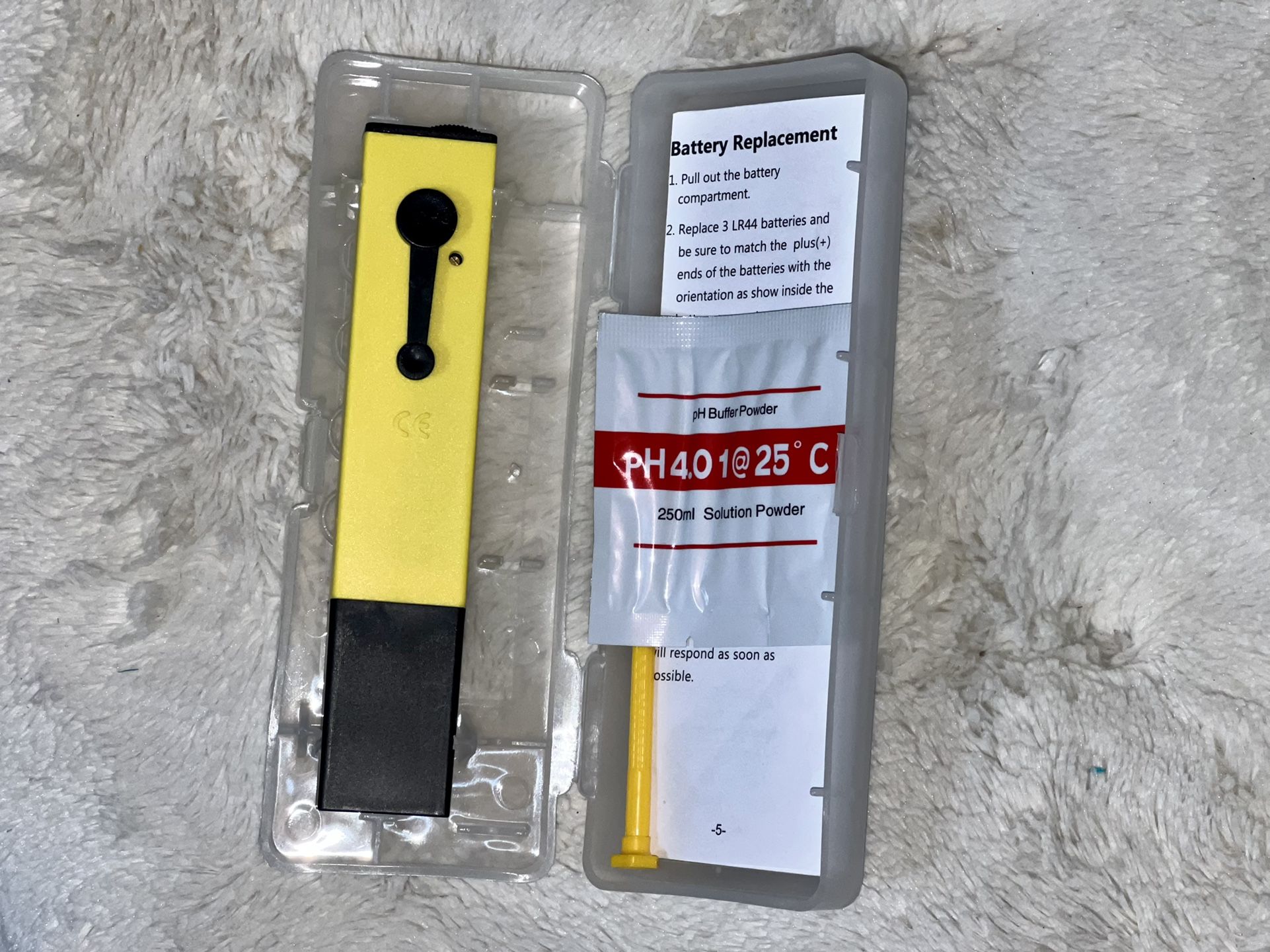 Jellas Pocket Size pH Meter Digital Water Quality Tester for Household Drinking Water, Swimming Pool