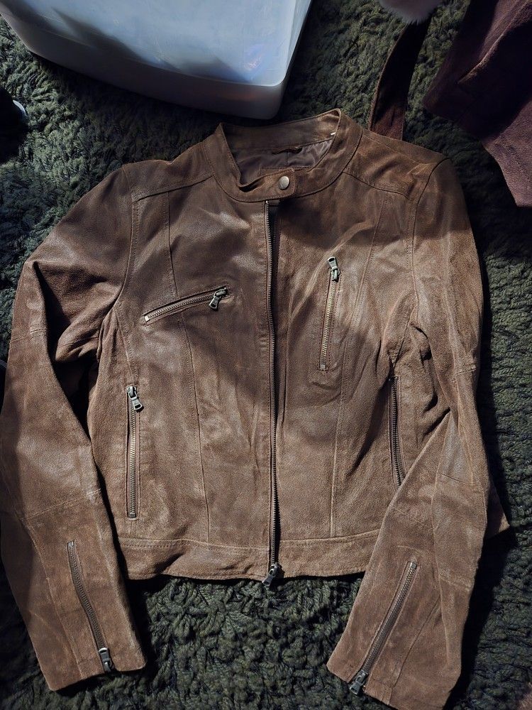 women's suede jacket