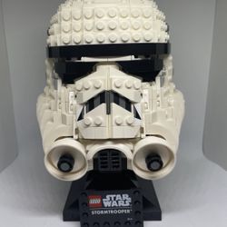 lego star wars stormtrooper helmet 75276 excellent condition