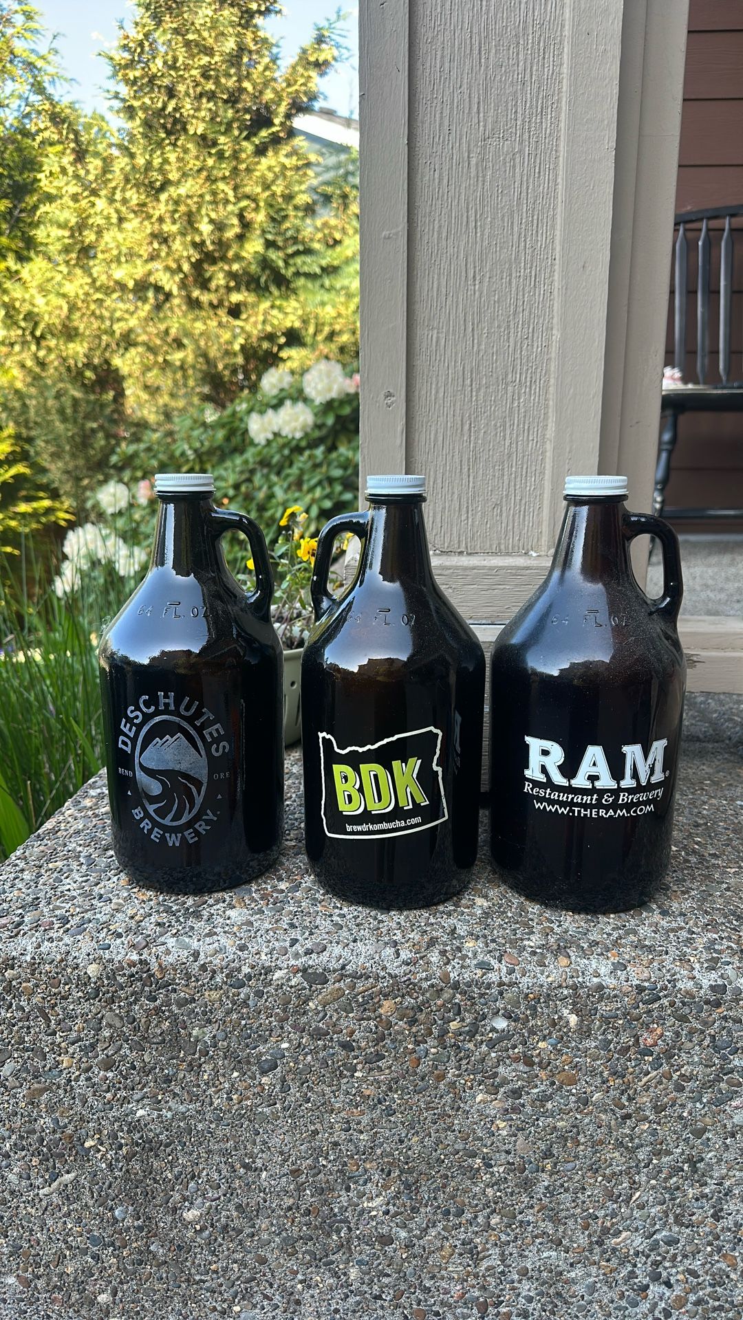 64oz Beer Growlers - $10 For 3 Of Them Or Best Offer.