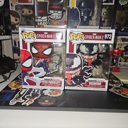 Spider-man 2 Funko Pop Set Bundle