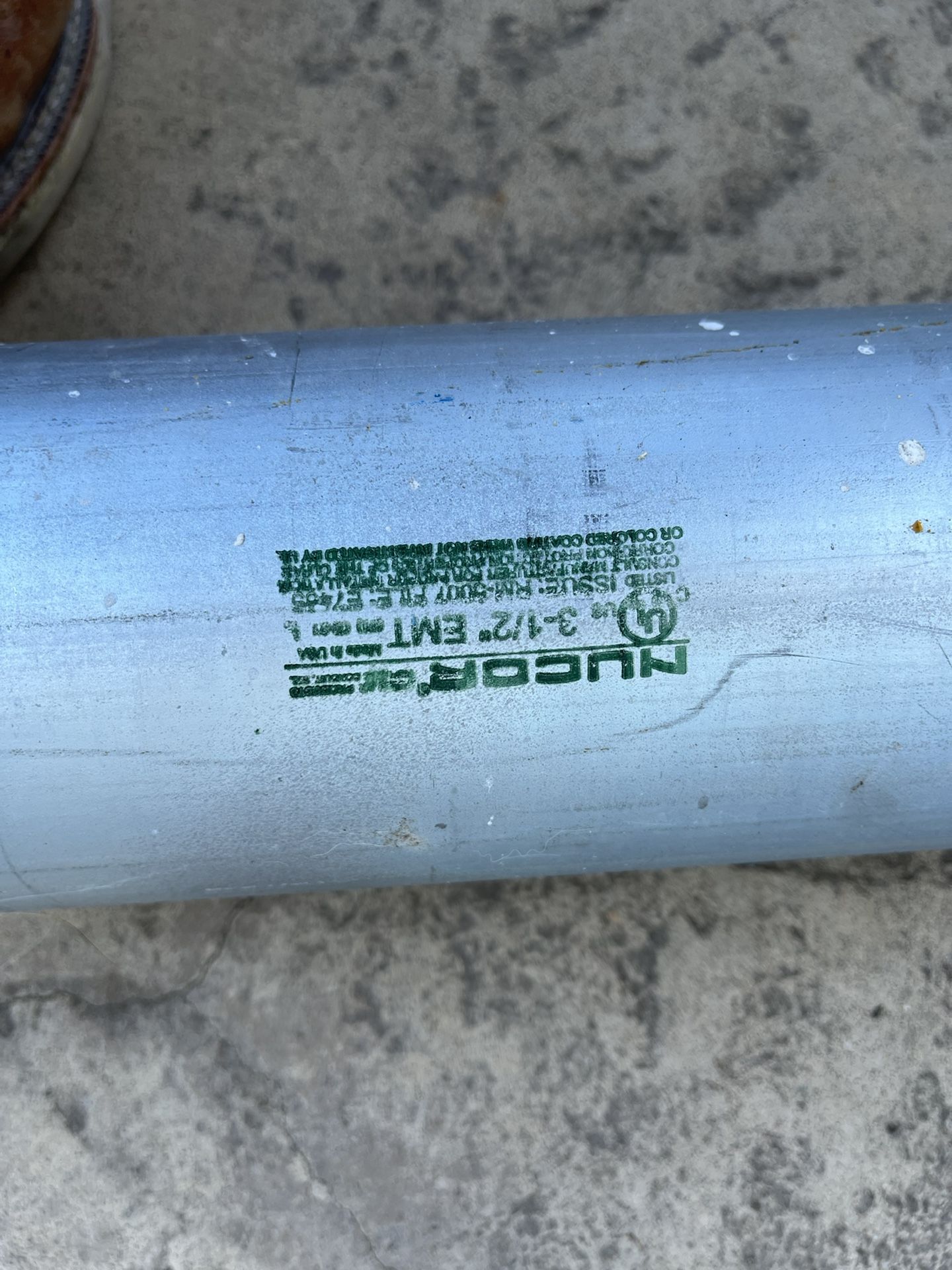 EMT Conduit 3 1/2 Inch (3.5inch)